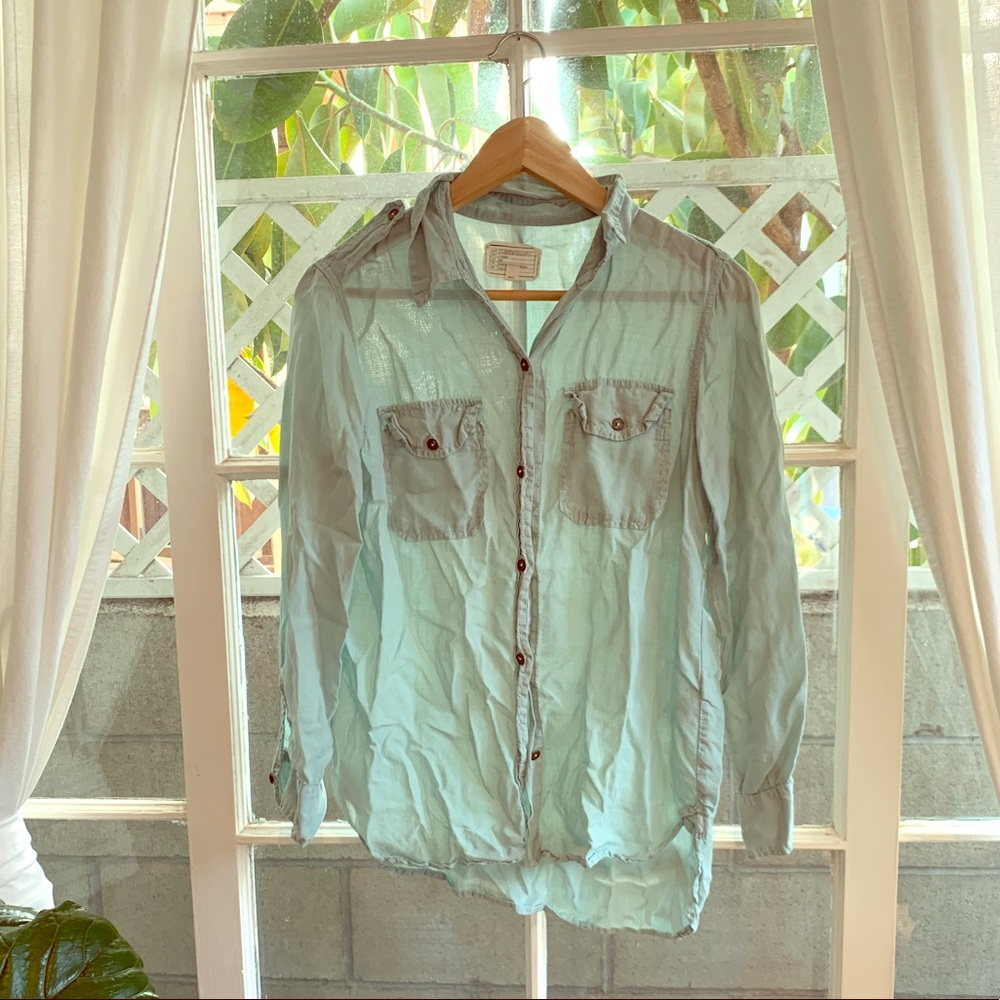 Current Elliot Button Down Shirt